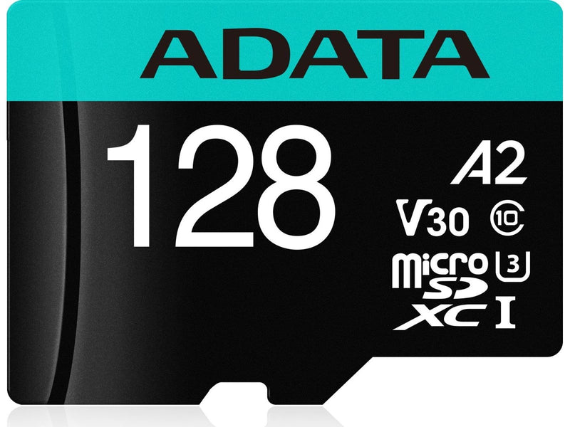 A-Data Premier Pro MicroSD/SD V30S - 100MB/s - 128GB
