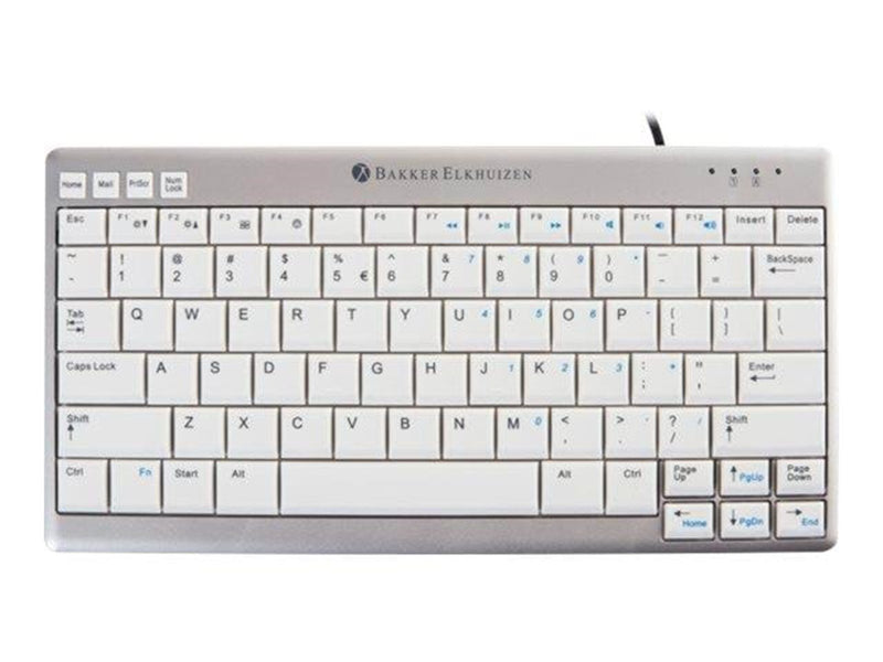 Bakker Elkhuizen UltraBoard 950 - keyboard - US / European - Tastaturen - Englisch - Silber