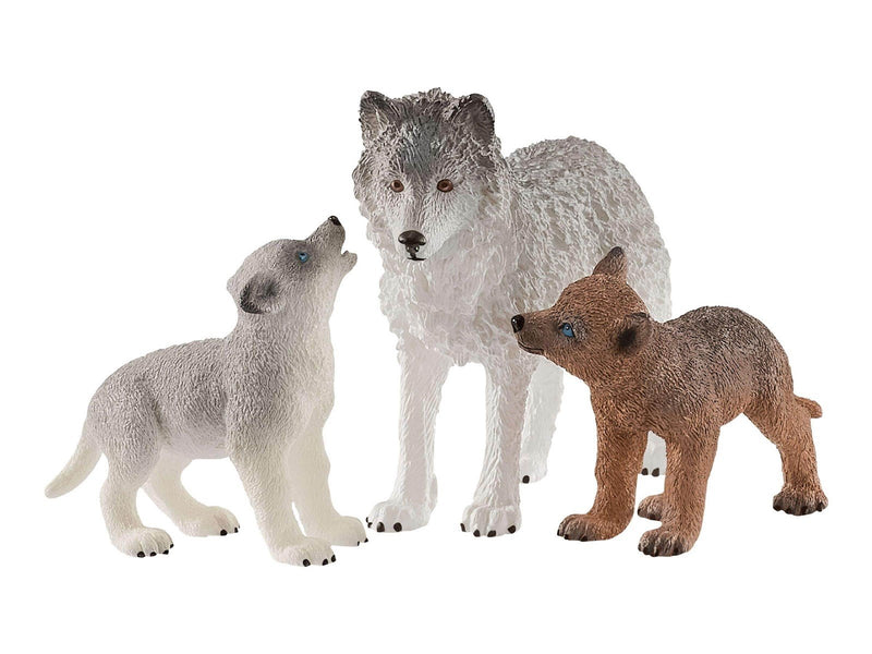 Schleich Wild Life Mother Wolf With Pups