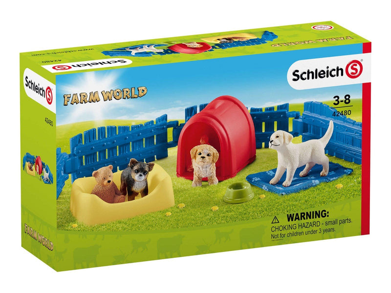 Schleich Farm World Puppy Pen