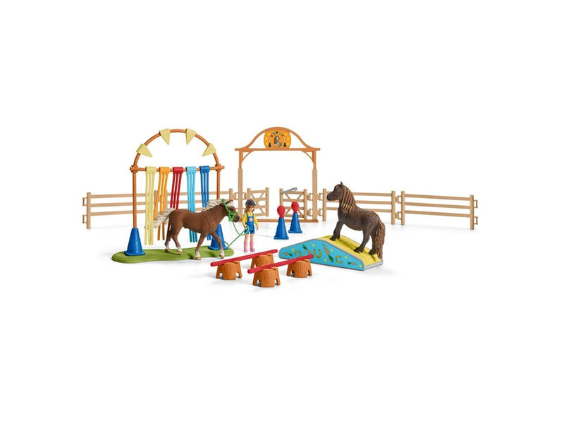 Schleich Pony Agility Training