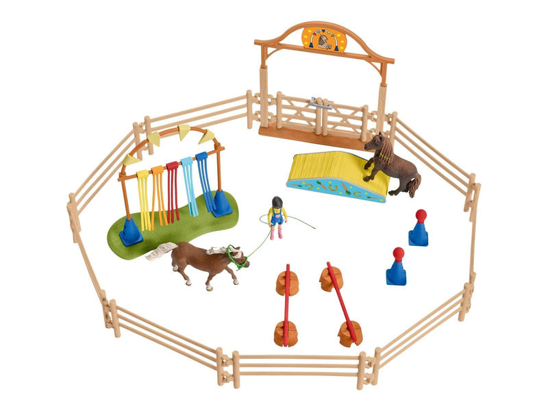 Schleich Pony Agility Training