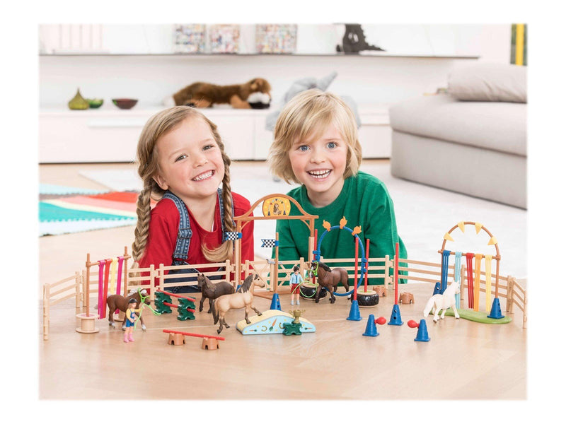 Schleich Pony Agility Training