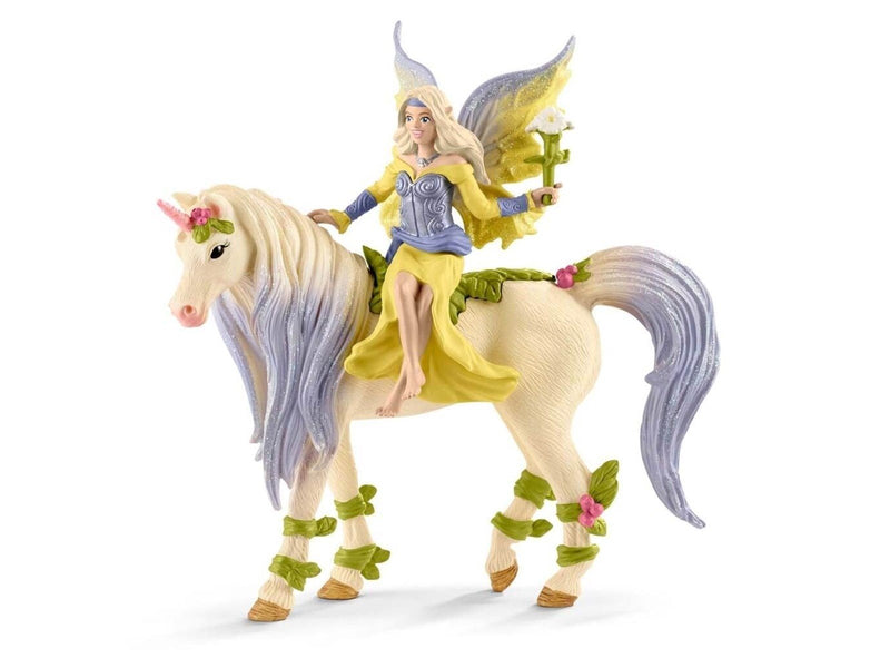 Schleich Fairy Sera with blossom unicorn