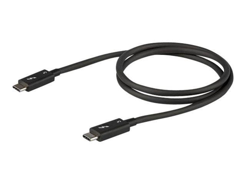 StarTech.com Thunderbolt 3 (40Gbps) USB C Cable - Black - 80cm