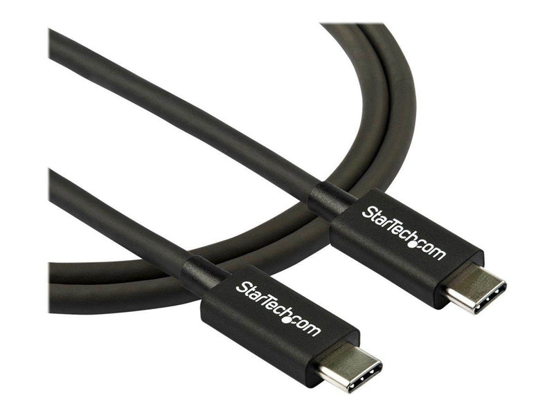StarTech.com Thunderbolt 3 (40Gbps) USB C Cable - Black - 80cm