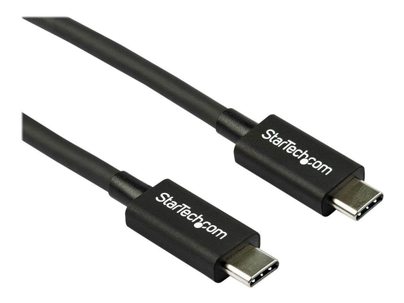 StarTech.com Thunderbolt 3 (40Gbps) USB C Cable - Black - 80cm