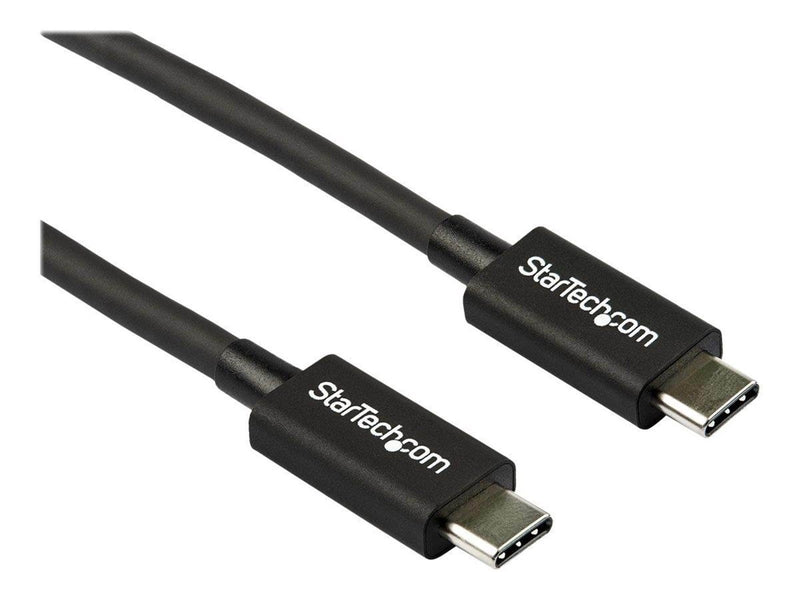 StarTech.com Thunderbolt 3 (40Gbps) USB C Cable - Black - 80cm