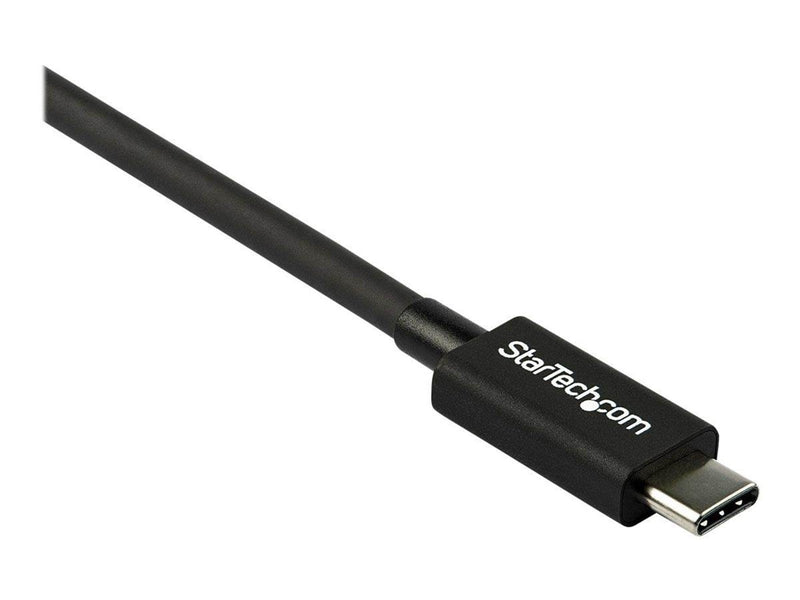 StarTech.com Thunderbolt 3 (40Gbps) USB C Cable - Black - 80cm