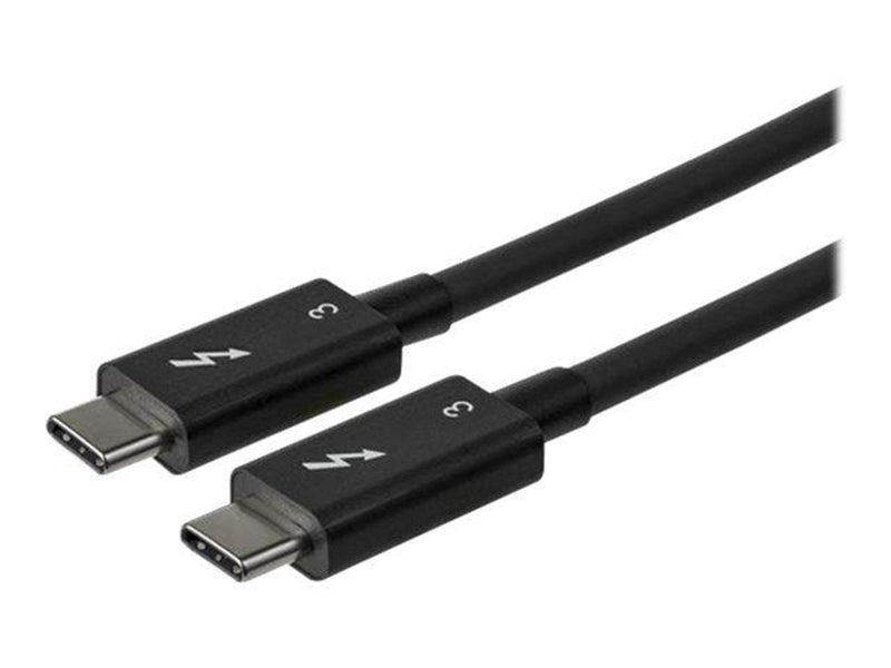 StarTech.com Thunderbolt 3 (40Gbps) USB C Cable - Black - 80cm