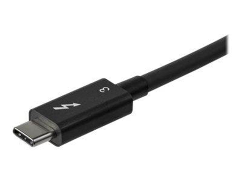 StarTech.com Thunderbolt 3 (40Gbps) USB C Cable - Black - 80cm