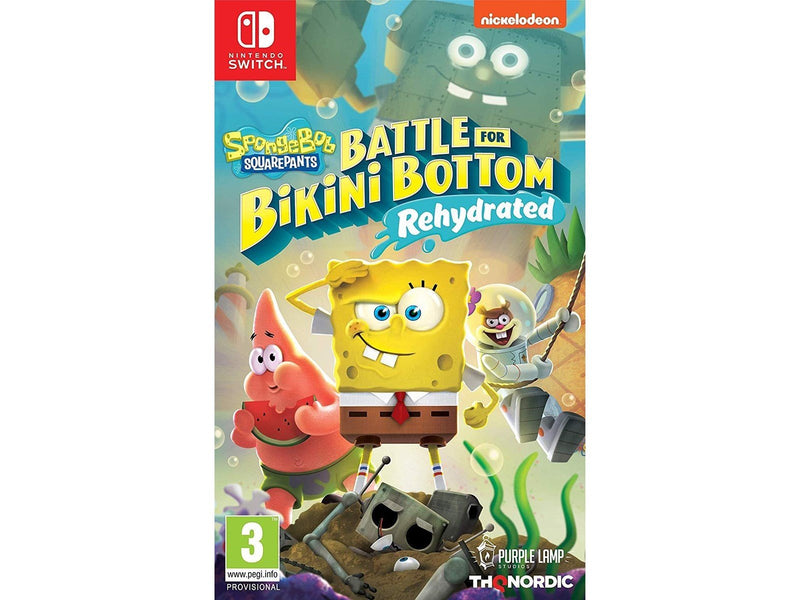 Spongebob SquarePants: Battle for Bikini Bottom - Rehydrated - Nintendo Switch - Platformer - PEGI 3