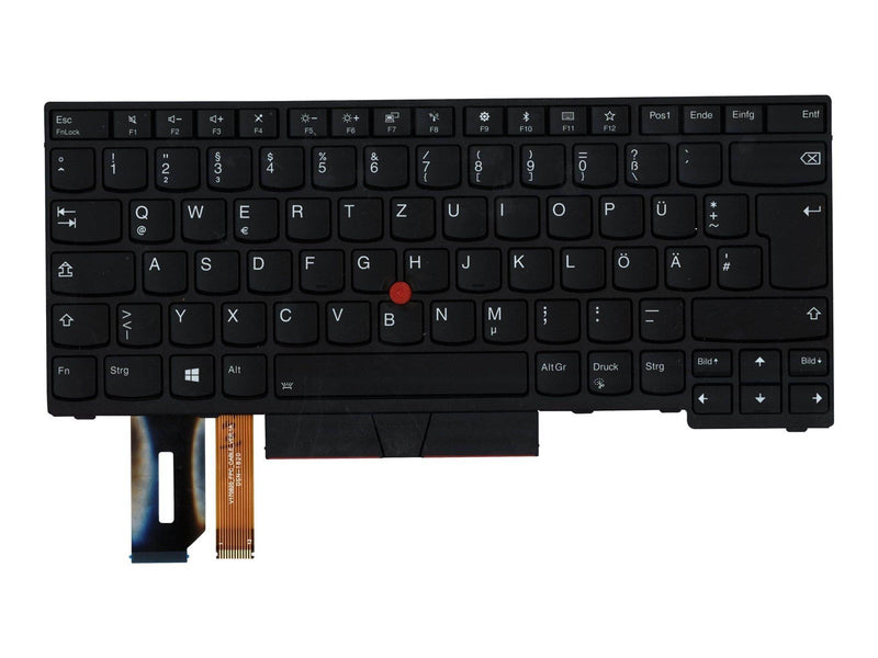 Lenovo Sunrex - Portable Keyboard - Ersatz - Deutsch - Schwarz
