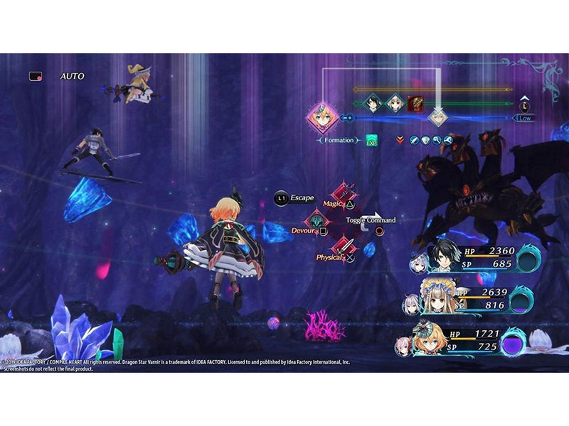 Dragon Star Varnir - Sony PlayStation 4 - RPG - PEGI 12