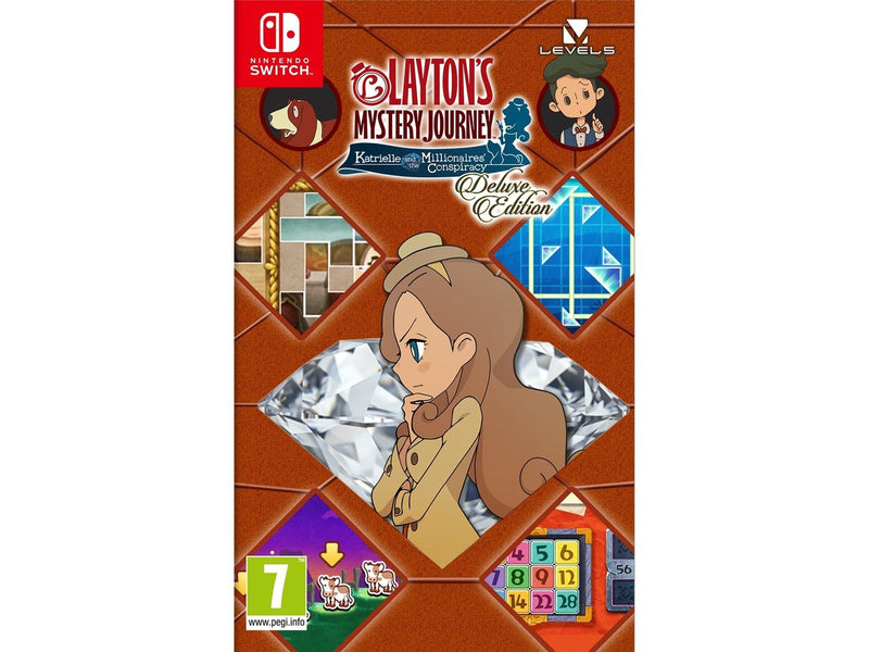 LAYTON'S MYSTERY JOURNEY: Katrielle and the Millionaires' Conspiracy (Deluxe Edition) - Nintendo Switch - Abenteuer - PEGI 7