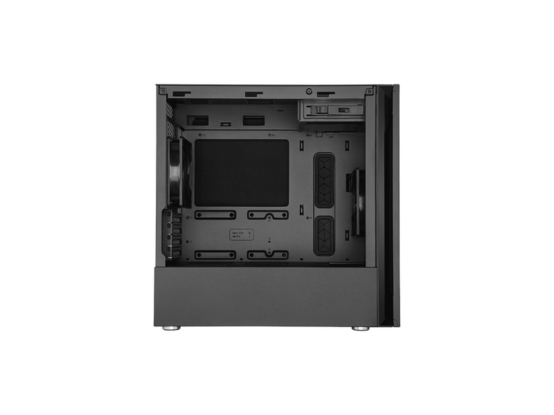 Cooler Master Silencio S400 - Gehäuse - Minitower - Schwarz