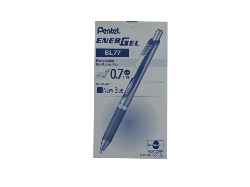 Pentel BL77-CA Energel 0.7mm - Navy Blue - 12 pcs.