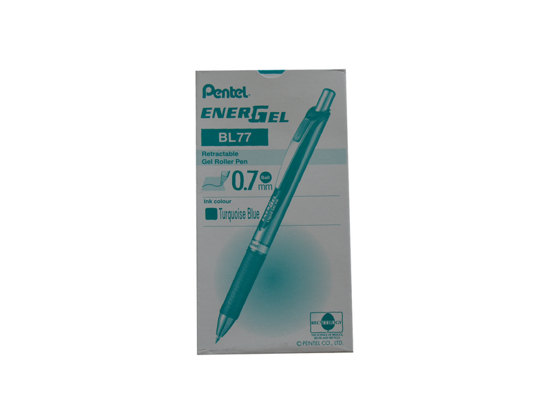 Pentel BL77-S3 Energel 0.7mm Turkis - 12 pcs.