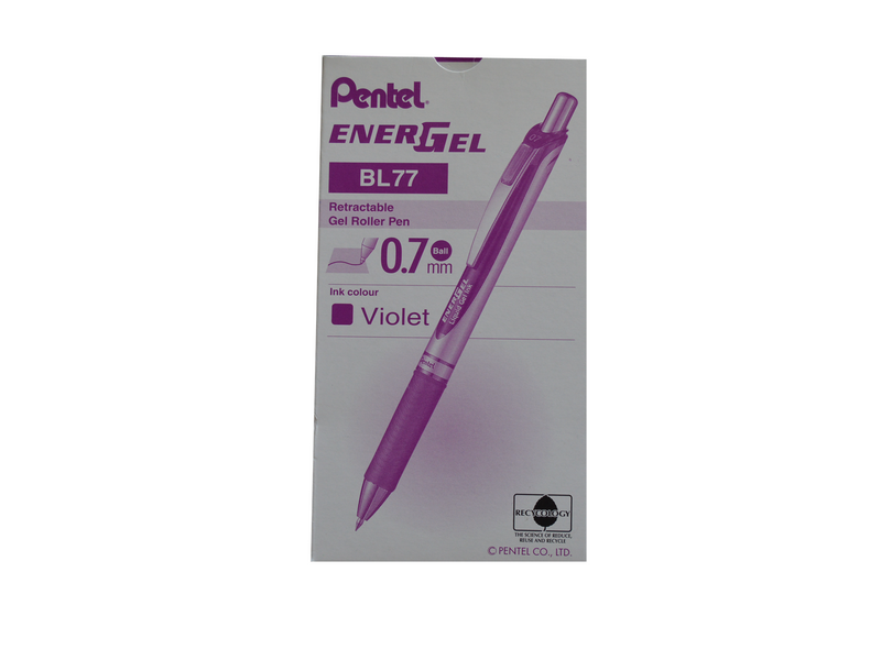 Pentel BL77-V Energel 0.7mm Violet - 12 pcs.