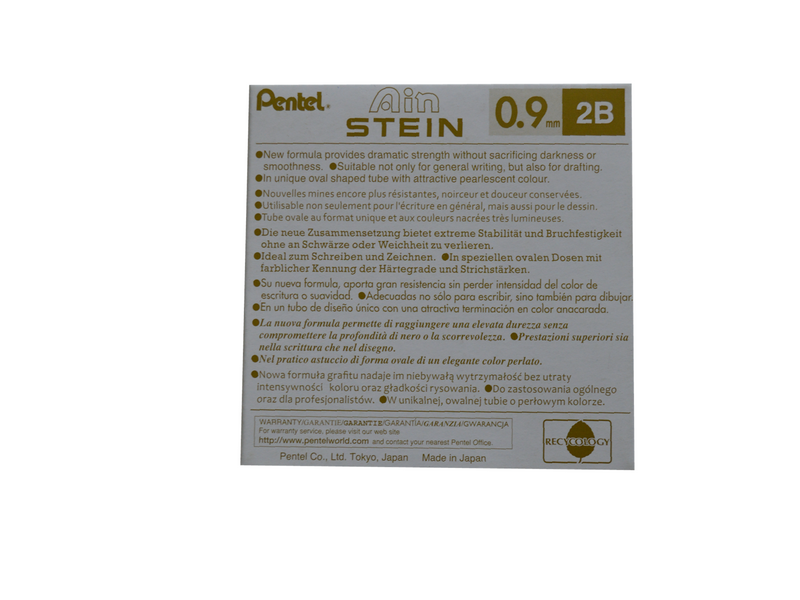 Pentel Miner C279 AIN STEIN 0.9mm 2B - 12 pcs.