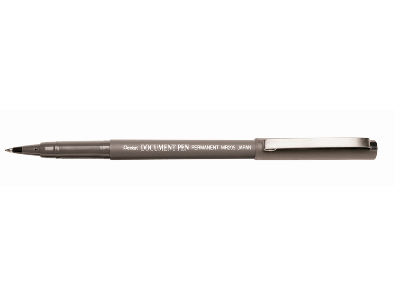 Pentel MR205 Document Roller Black - 12 pcs.