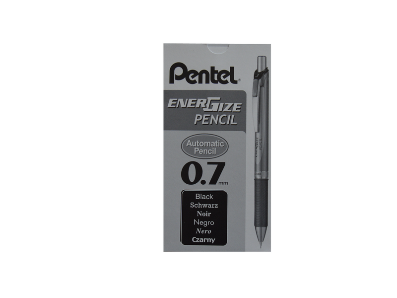 Pentel PL77-A EnerGize pencil 0.7mm Black - 12 pcs.