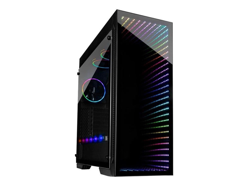 Inter-Tech X-908 Infini2 - Gehäuse - Tower - Schwarz