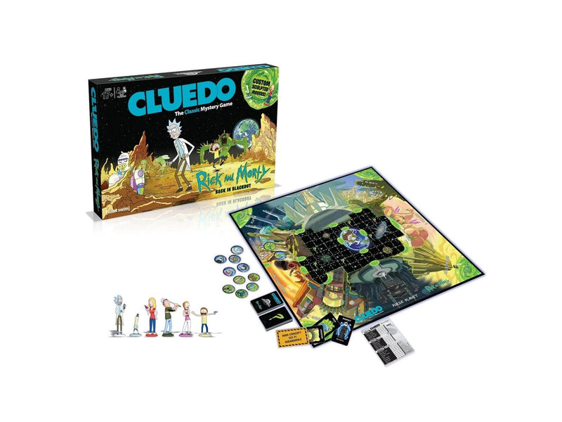 Winning Moves Rick and Morty Cluedo Mystery (English)
