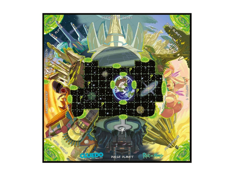 Winning Moves Rick and Morty Cluedo Mystery (English)