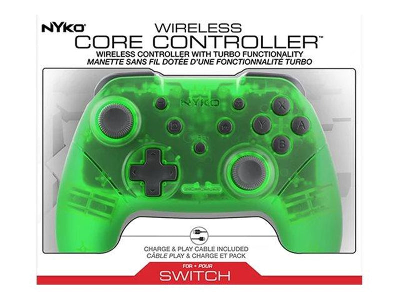 Nyko Wireless Core Controller (Green) for Nintendo Switch - Wired Controller - Android