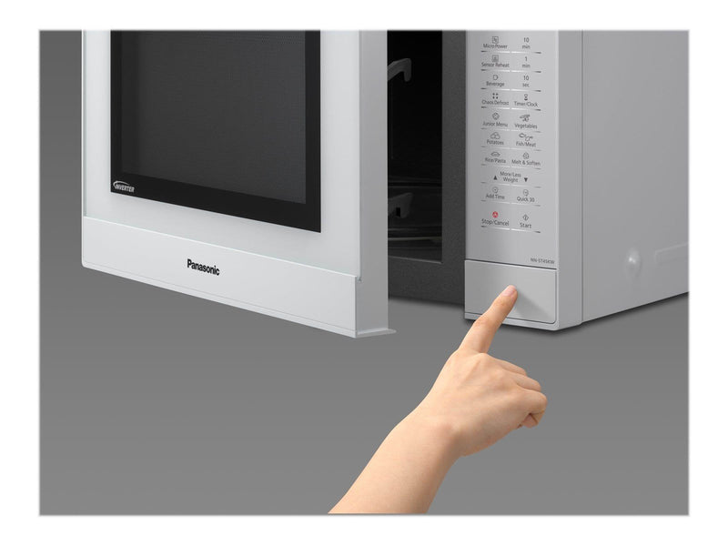 Panasonic NN-ST45KW - microwave oven - freestanding - white
