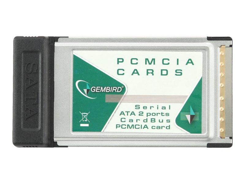 Gembird Serial ATA CardBus PCMCIA card - 2 SATA ports