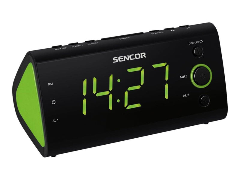 Sencor SRC 170 GN - clock radio - FM - Grün