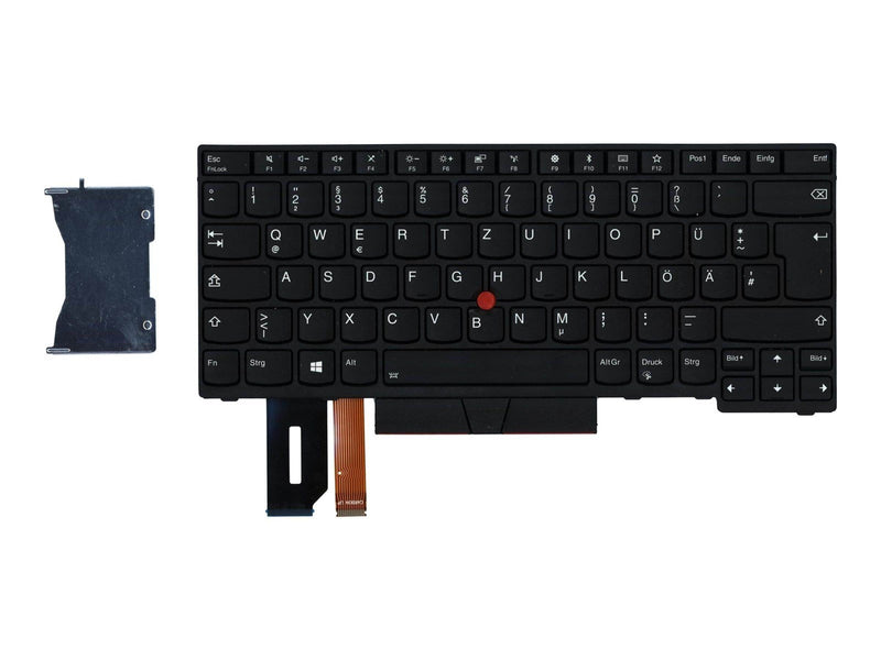 Lenovo - notebook replacement keyboard - with Trackpoint UltraNav - German - black - Portable Keyboard - Ersatz - Deutsch - Schw