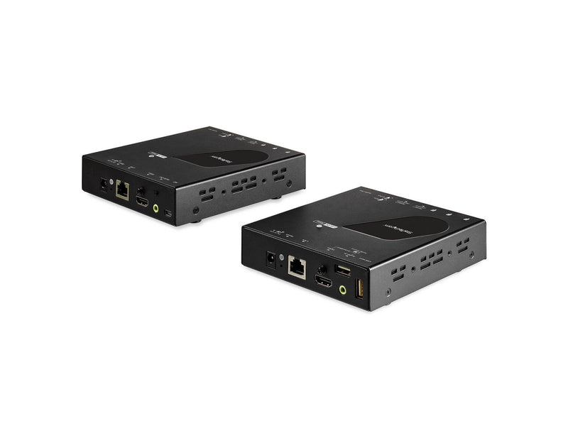 StarTech.com SV565HDIP HDMI KVM Extender over IP Network - 4K 30Hz HDMI 2.0 and USB over IP LAN or Cat5e/Cat6 Ethernet Cable Up