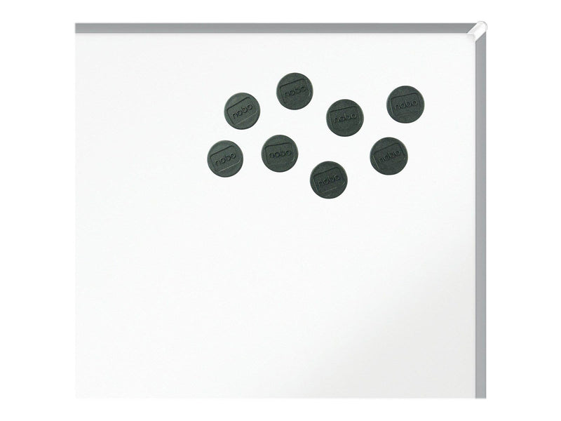 Nobo  Magnete, 20 mm, 8 Stück, blau, Blisterverpackung Schwarz