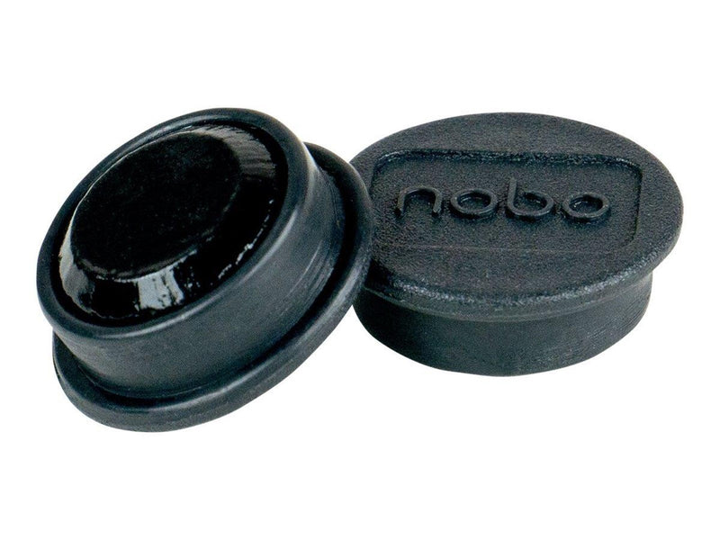 Nobo  Magnete, 20 mm, 8 Stück, blau, Blisterverpackung Schwarz