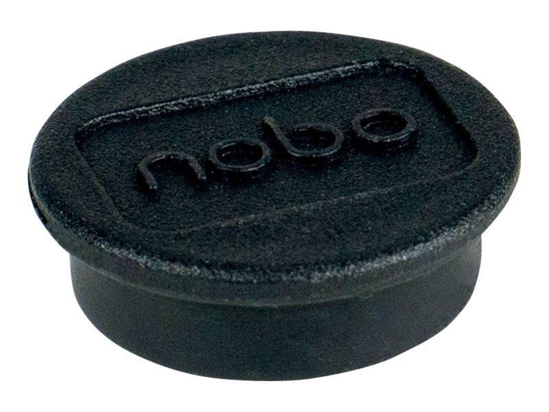 Nobo  Magnete, 20 mm, 8 Stück, blau, Blisterverpackung Schwarz