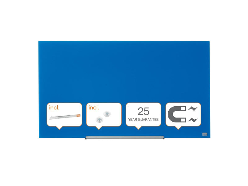 Nobo  Impression Pro Whiteboard Glas Widescreen 45" Blau