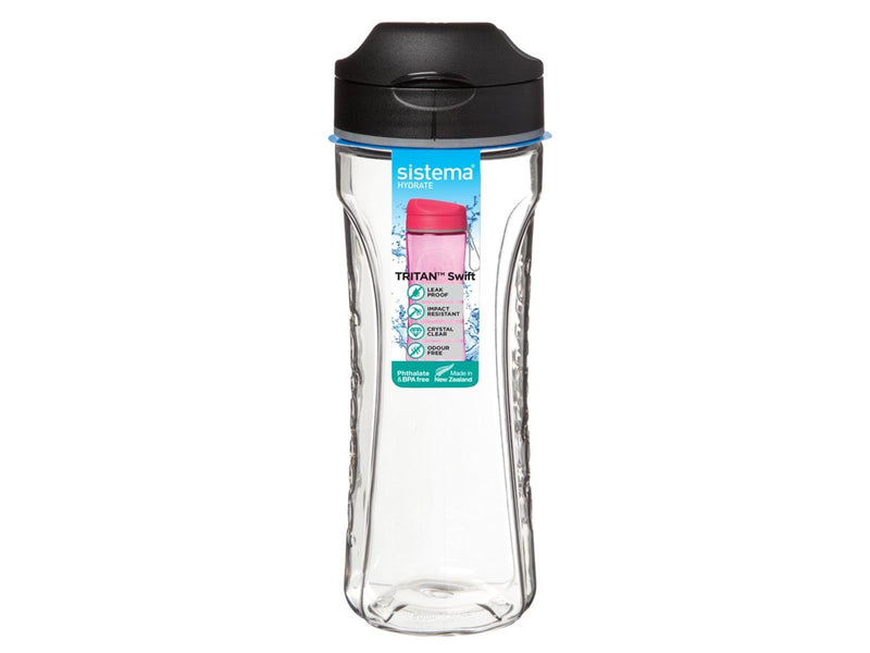 Sistema Tritan Swift Bottle 600ml Black