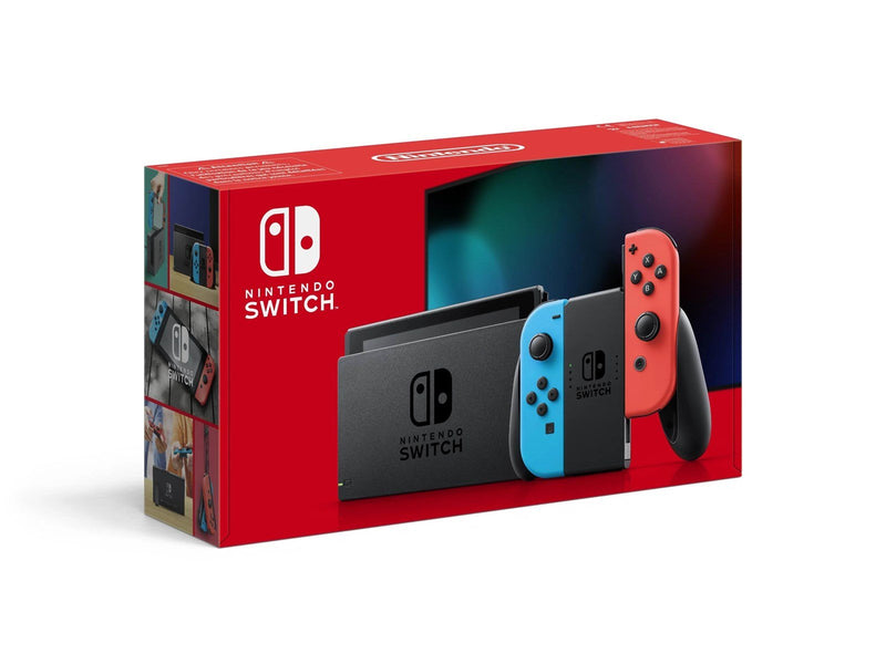 Nintendo Switch With Joy-Con - Neon Blue and Neon Red