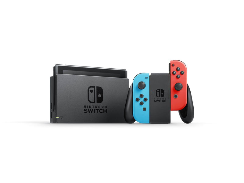 Nintendo Switch With Joy-Con - Neon Blue and Neon Red