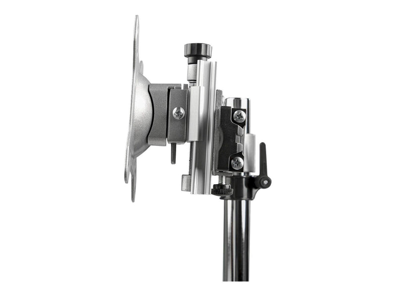 StarTech.com Dual-Monitor Stand for up to 24" Monitors - Horizontal Silver - stand
