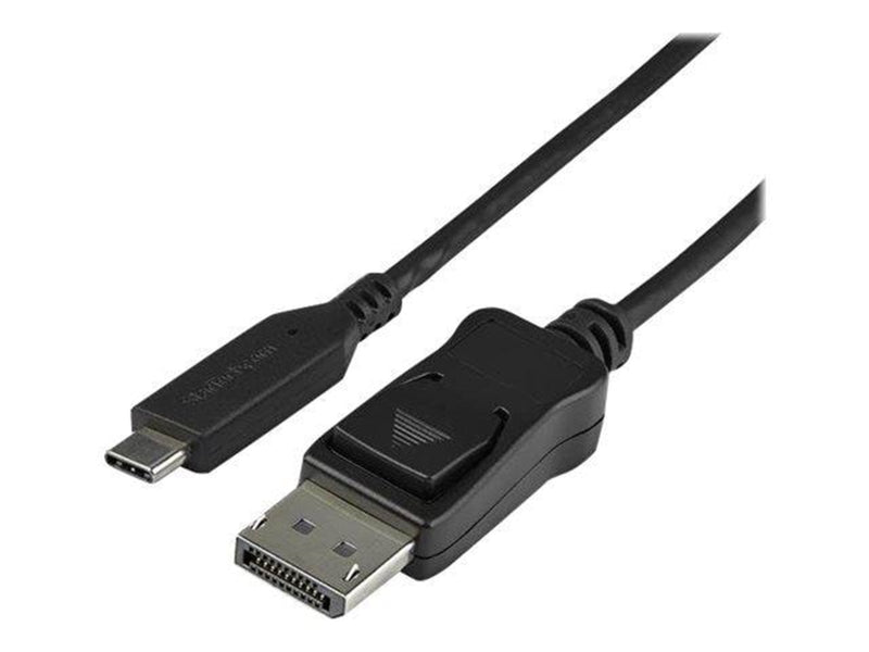 StarTech.com 3.3 ft. (1 m) - USB-C to DisplayPort Adapter Cable - 8K - HBR3 - external video adapter - black