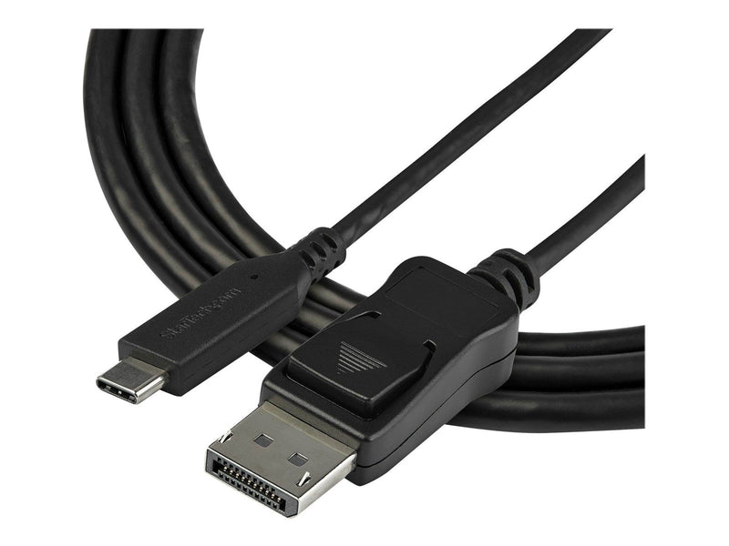 StarTech.com 3.3 ft. (1 m) - USB-C to DisplayPort Adapter Cable - 8K - HBR3 - external video adapter - black
