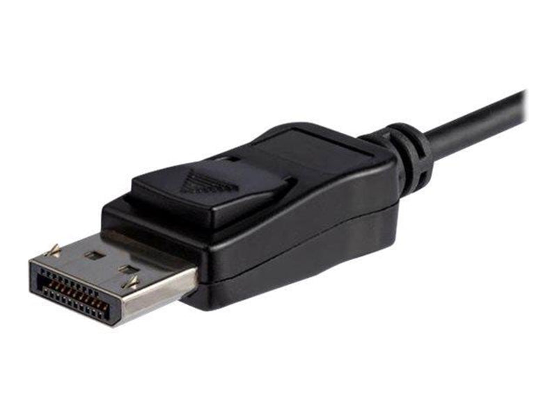 StarTech.com 5.9 ft. (1.8 m) - USB-C to DisplayPort Adapter Cable - 8K - HBR3 - external video adapter - black