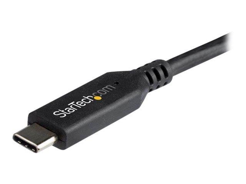 StarTech.com 5.9 ft. (1.8 m) - USB-C to DisplayPort Adapter Cable - 8K - HBR3 - external video adapter - black