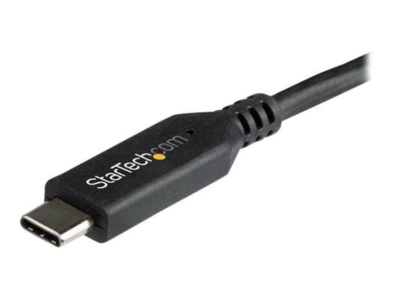 StarTech.com 5.9 ft. (1.8 m) - USB-C to DisplayPort Adapter Cable - 8K - HBR3 - external video adapter - black