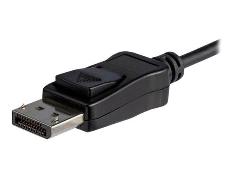 StarTech.com 5.9 ft. (1.8 m) - USB-C to DisplayPort Adapter Cable - 8K - HBR3 - external video adapter - black