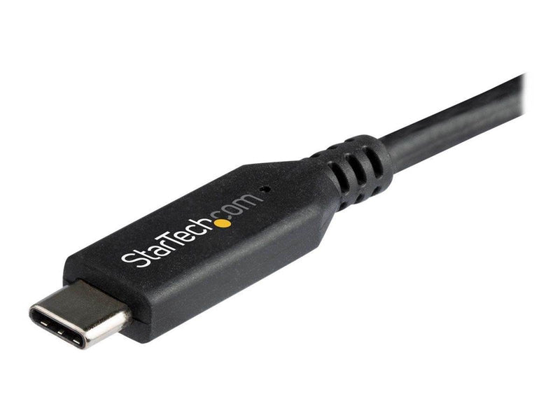 StarTech.com 5.9 ft. (1.8 m) - USB-C to DisplayPort Adapter Cable - 8K - HBR3 - external video adapter - black